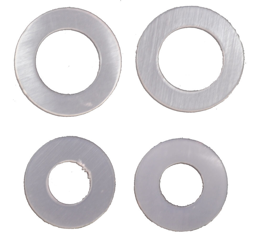 Quick Fuel Technology 8-167QFT Needle and Seat Gasket Kit for Carburetors, Nylon, 0.25 in / 0.375 in ID, 0.063 in Thick