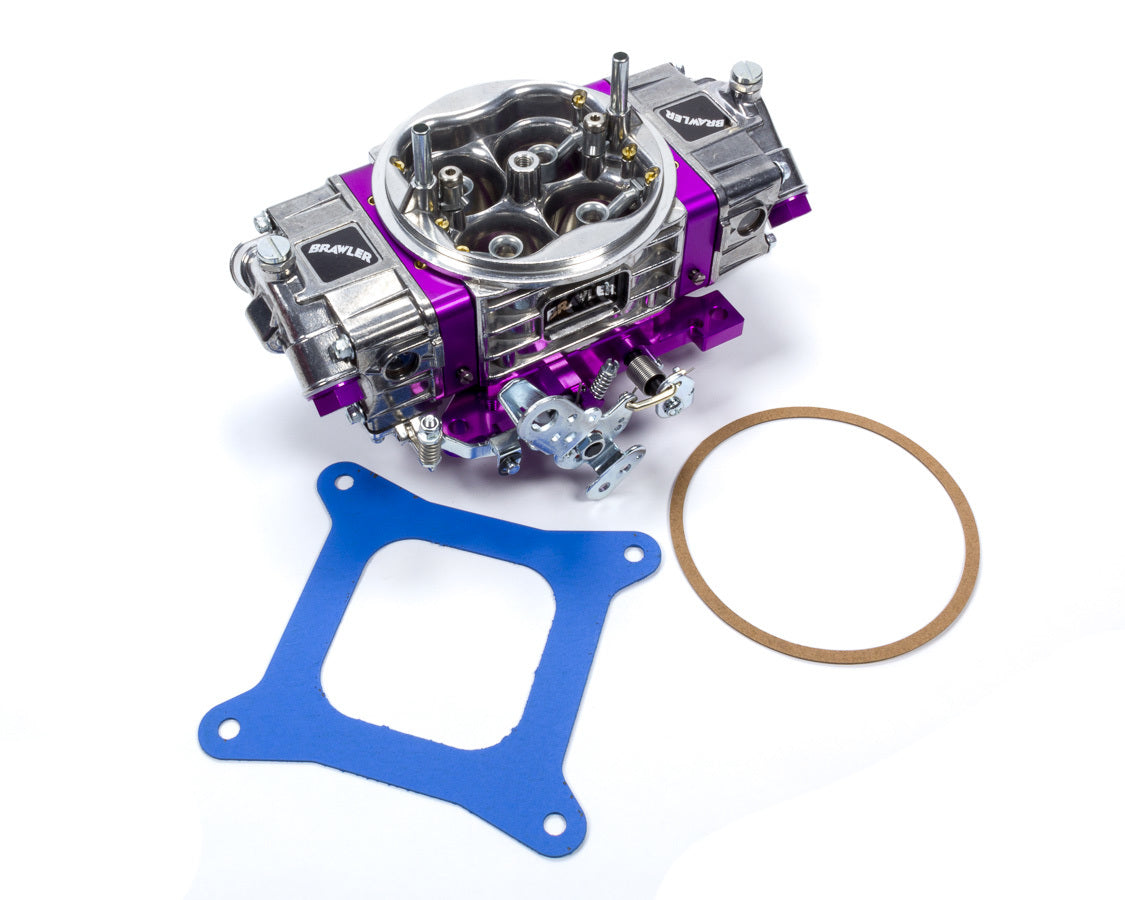 Quick Fuel Technology BR-67209 Brawler Race 1050 CFM Carburetor with 4-Barrel Square Bore and Aluminum Finish