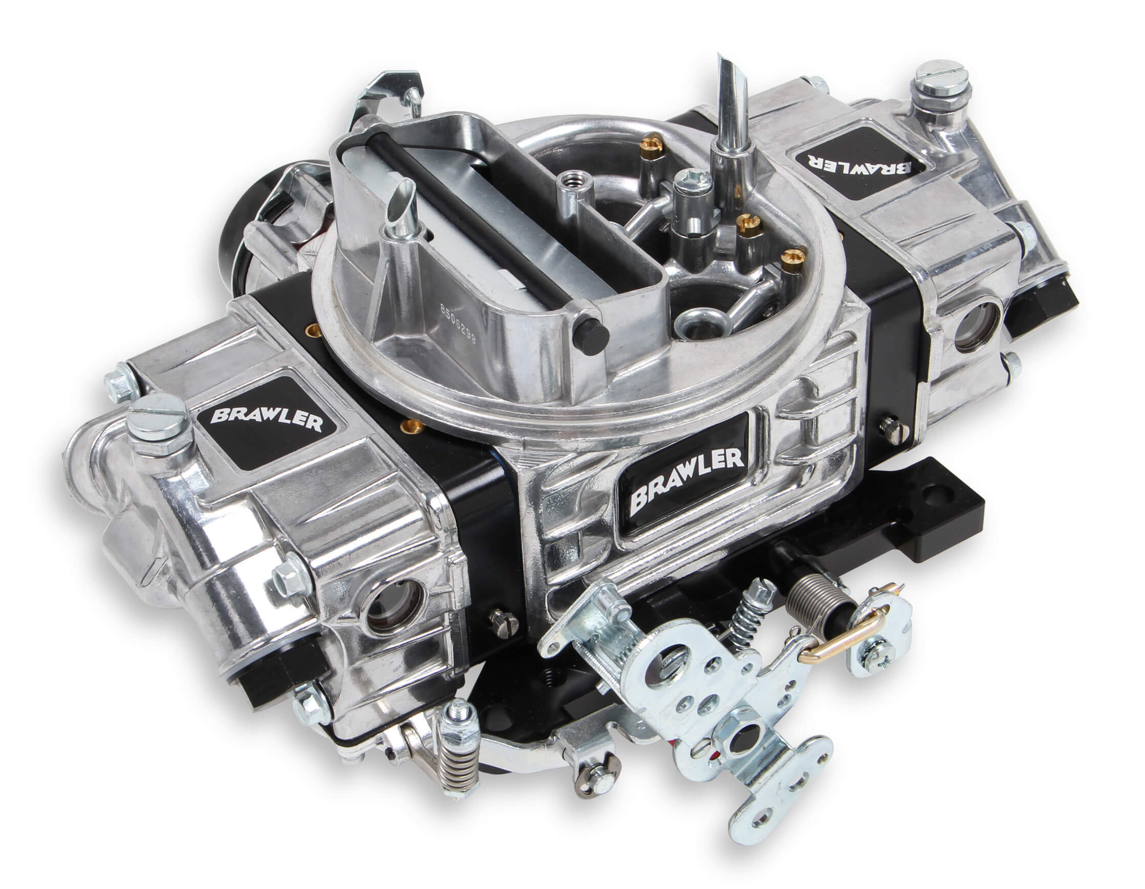 Quick Fuel Technology BR-67211 Brawler Street 600 CFM 4-Barrel Carburetor with Square Bore and Electric Choke