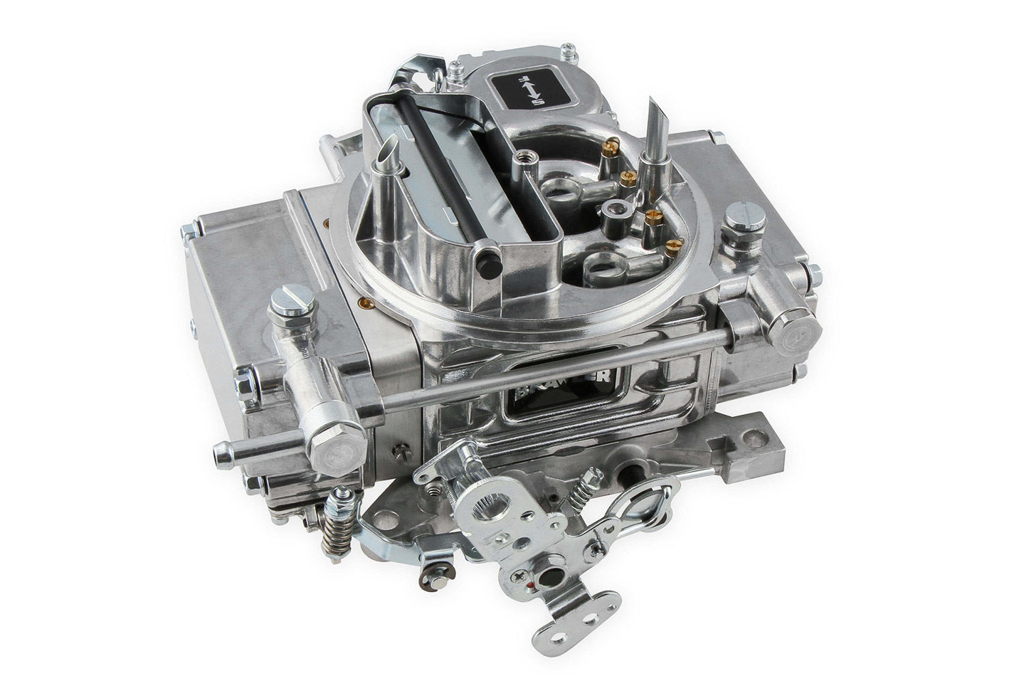 Quick Fuel Technology BR-67271 Brawler Street Series 600 CFM 4-Barrel Carburetor with Square Bore and Manual Choke