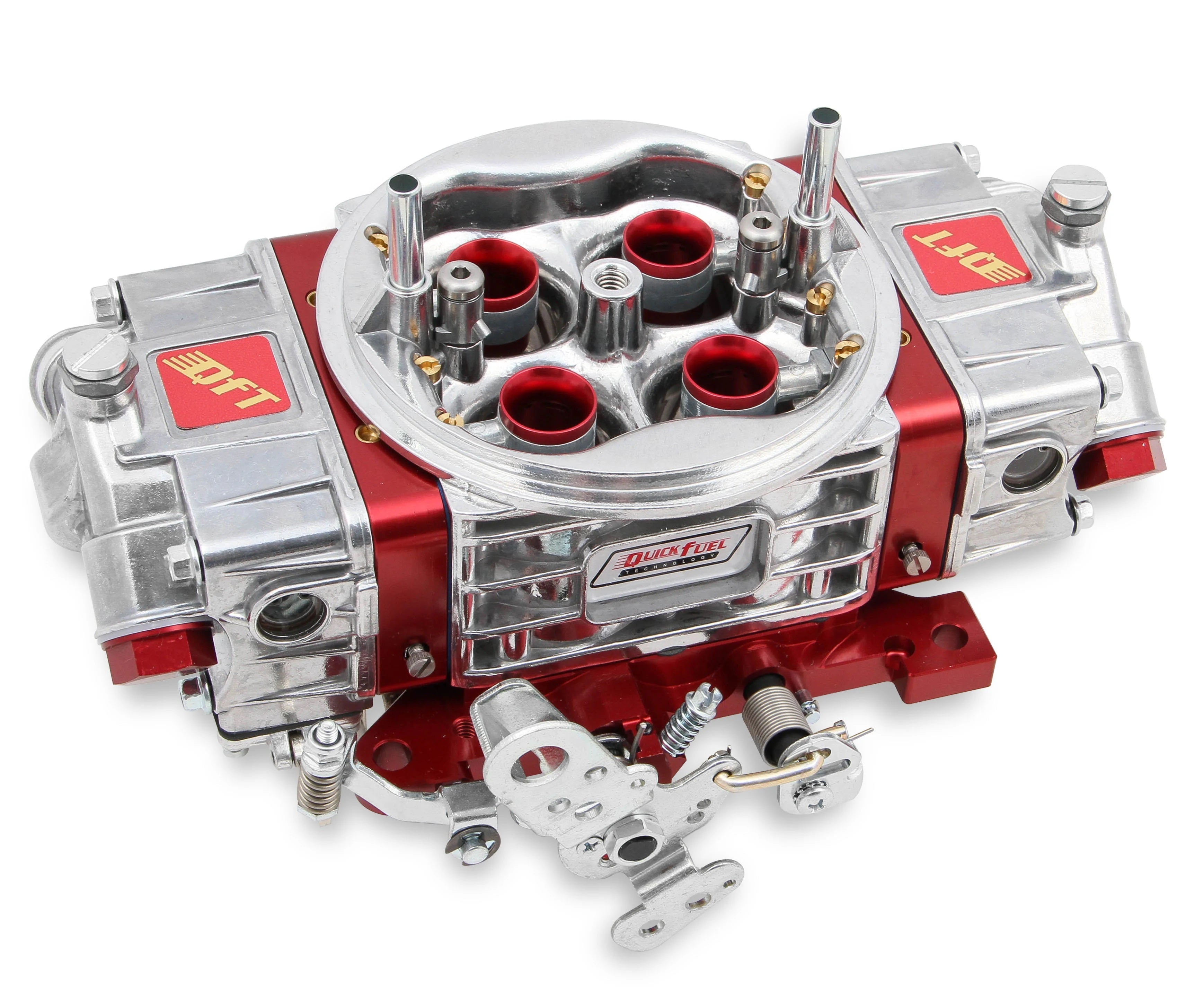 Quick Fuel Technology Q-750-AN 750 CFM Drag Race Series Carburetor, Square Bore, Aluminum Finish
