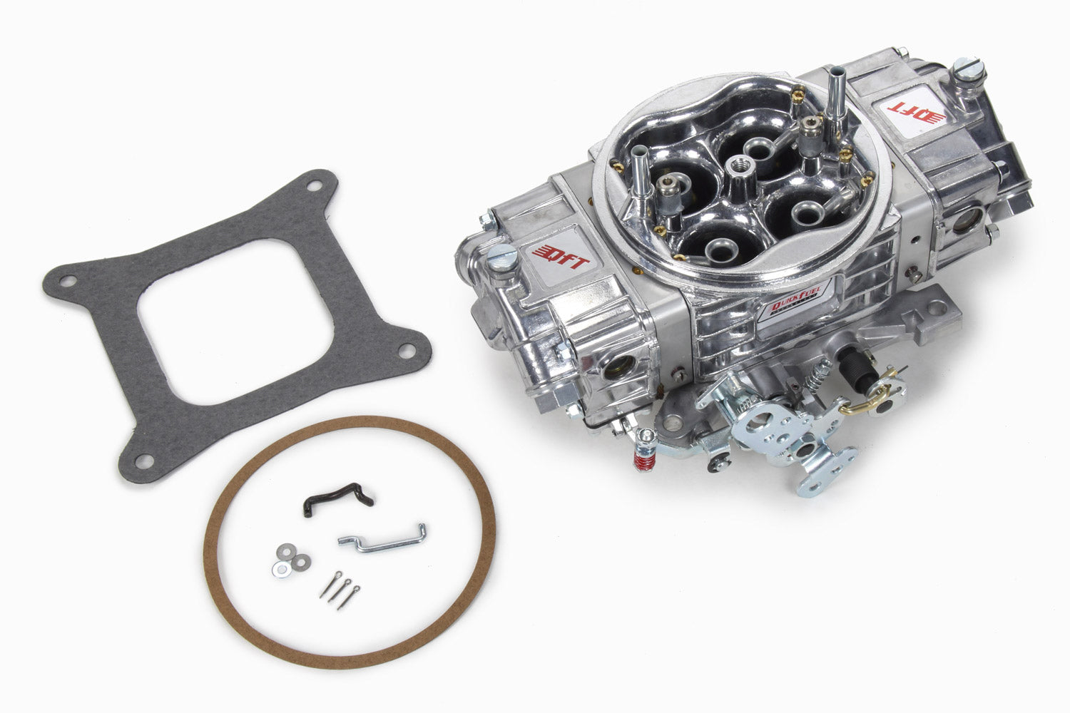 Quick Fuel Technology QFTSQ-850 850 CFM Street-Q Series 4-Barrel Carburetor with Aluminum Finish