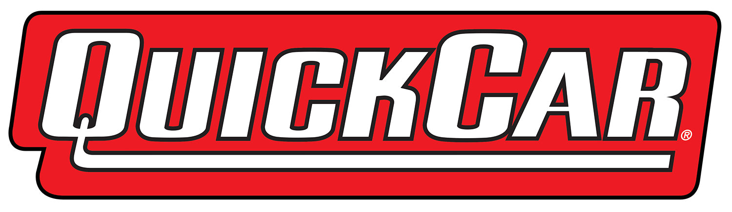 QuickCar Racing Products QRP100-01 Logo Sticker 3 x 11 Inches