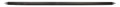 QuickCar Racing Products 38-270 3/8 Inch Aluminum Scalloped Suspension Tube, 27 Inches Long, Black Anodized Finish