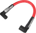 QUICKCAR RACING PRODUCTS QRP40-121 Coil Wire with Spiral Core, 11.5 mm Diameter, Red Sleeved, 12-Inch Length, HEI Style Terminal