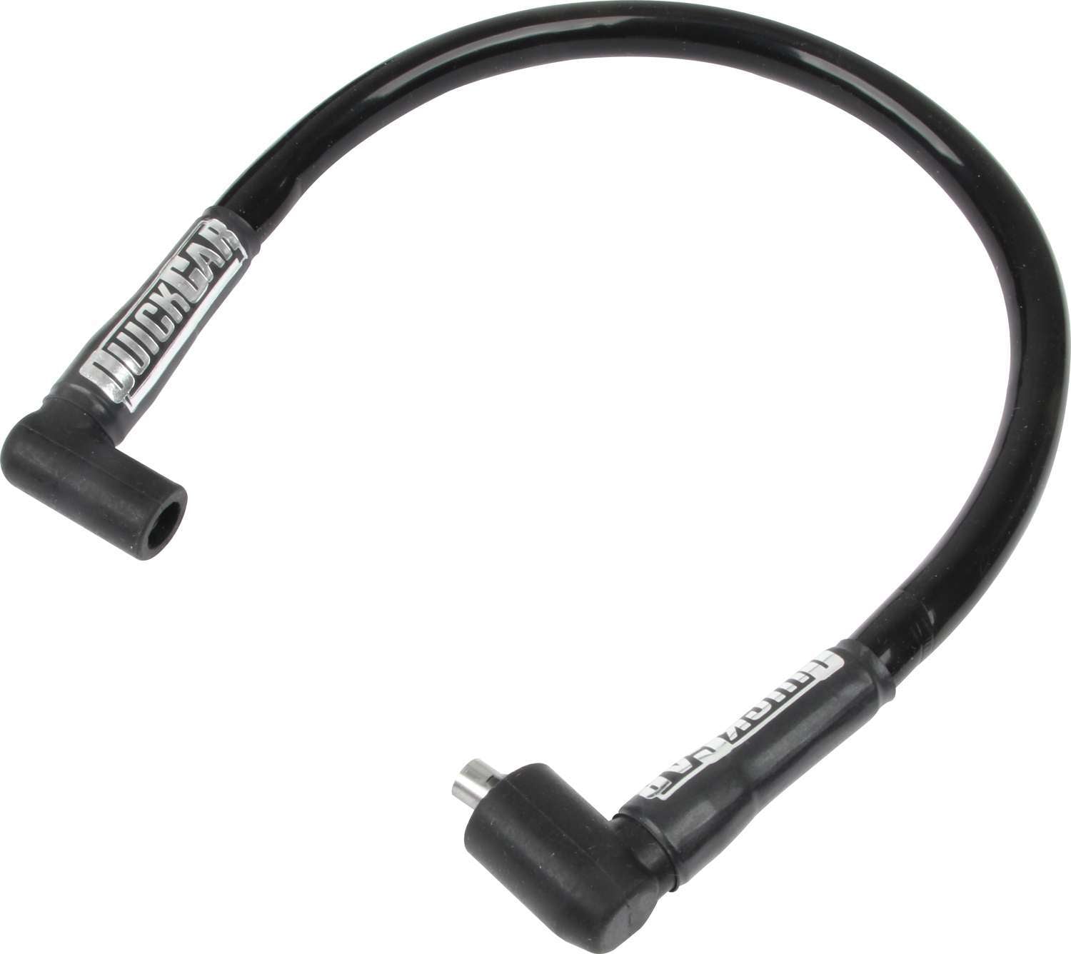 QUICKCAR Racing Products Coil Wire 40-187 Black 18 Inch Spiral Core HEI Socket Style