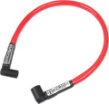 QUICKCAR RACING PRODUCTS QRP40-241 Red Spiral Core Coil Wire, 24 Inches, HEI Style Terminal