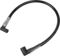 QUICKCAR RACING PRODUCTS Coil Wire 40-243 Spiral Core 11.5 mm Sleeved Black 24 Inches HEI Style Terminal