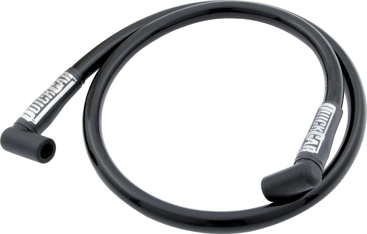 QUICKCAR RACING PRODUCTS Coil Wire 40-363 Spiral Core 11.5mm Sleeved 36 Inch Black HEI Style Terminal