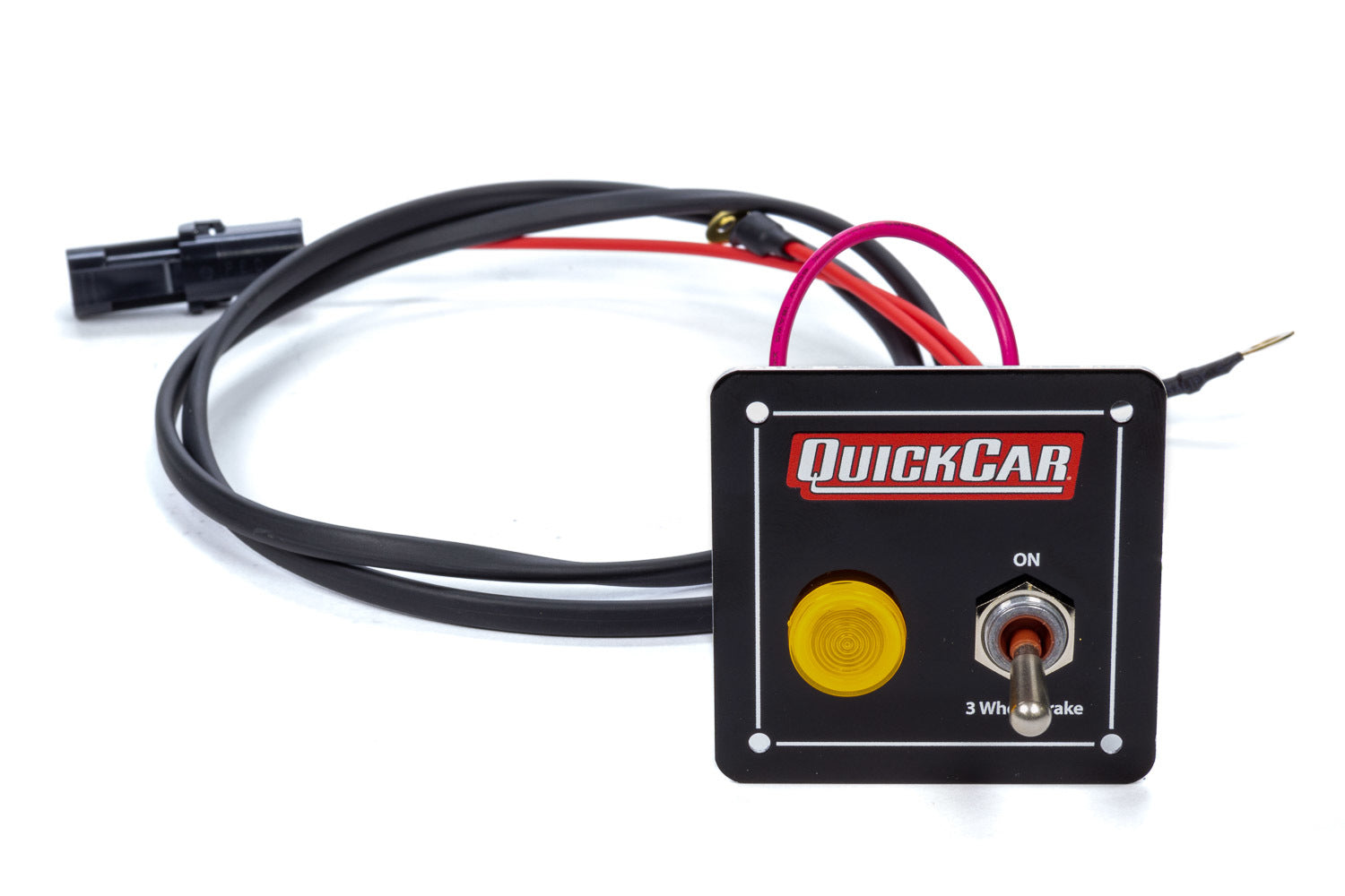 QUICKCAR Racing Products 50-035 3-Wheel Brake Panel with Indicator Light for Dash Mounting