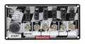 QuickCar Racing Products QRP50-163 Ignition Panel Fused with Start Button and Checkered Finish Design