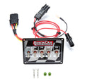 QUICKCAR Racing Products QRP50-1731 Ignition Panel with Checkered Finish, Dash Mount, 4 Toggle and 1 Momentary Switch