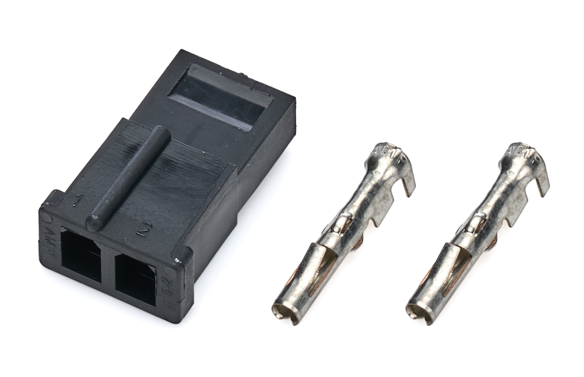 QUICKCAR RACING PRODUCTS 50-222 Female Electrical Connector for MSD Distributor, 2-Pin