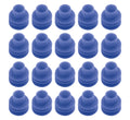 QuickCar Racing Products Weather Pack Cable Seal Set of 20, 12 Gauge Wire, Blue