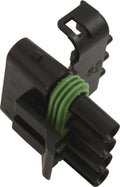 QUICKCAR Racing Products 50-340 Weather Pack Female 4-Pin Electrical Connector