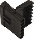 QUICKCAR RACING PRODUCTS 50-361 Male 6 Pin Weather Pack Electrical Connector, Black Plastic