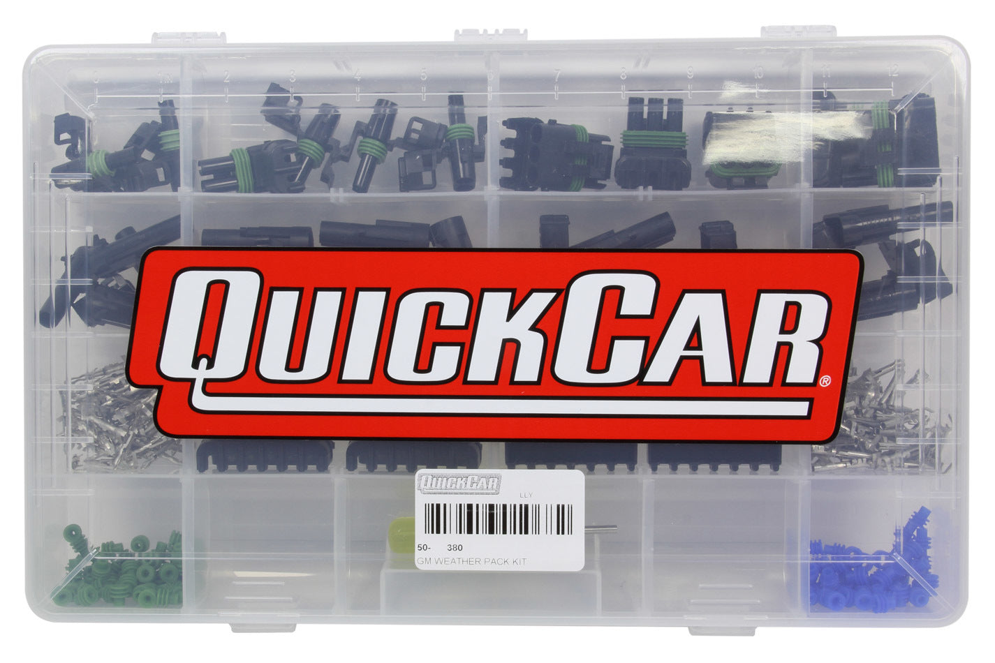 QUICKCAR RACING PRODUCTS Weatherpack Starter Kit 1-6 Pin Weather Sealed Electrical Connector