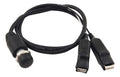 QUICKCAR RACING PRODUCTS 50-434 Remote Starter Button with Push Button Switch, 12V, 35 Amp, Corded with Alligator Clips