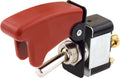 QUICKCAR RACING PRODUCTS QRP50-520 Heavy Duty On/Off Toggle Switch with Flip Cover, 25 Amp, 12V
