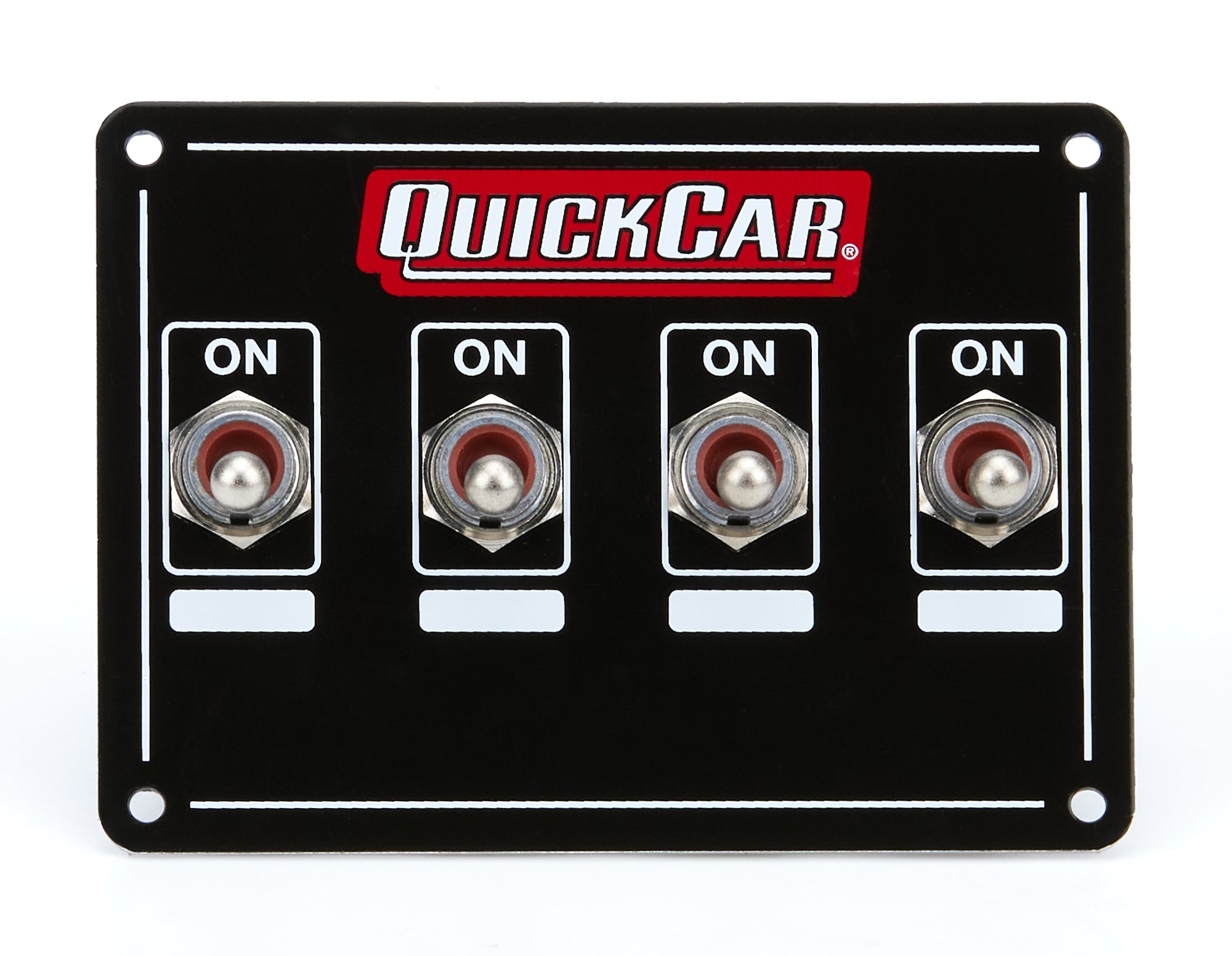QuickCar Racing Products QRP50-719 Weatherproof Dash Mount Switch Panel with Four Toggles
