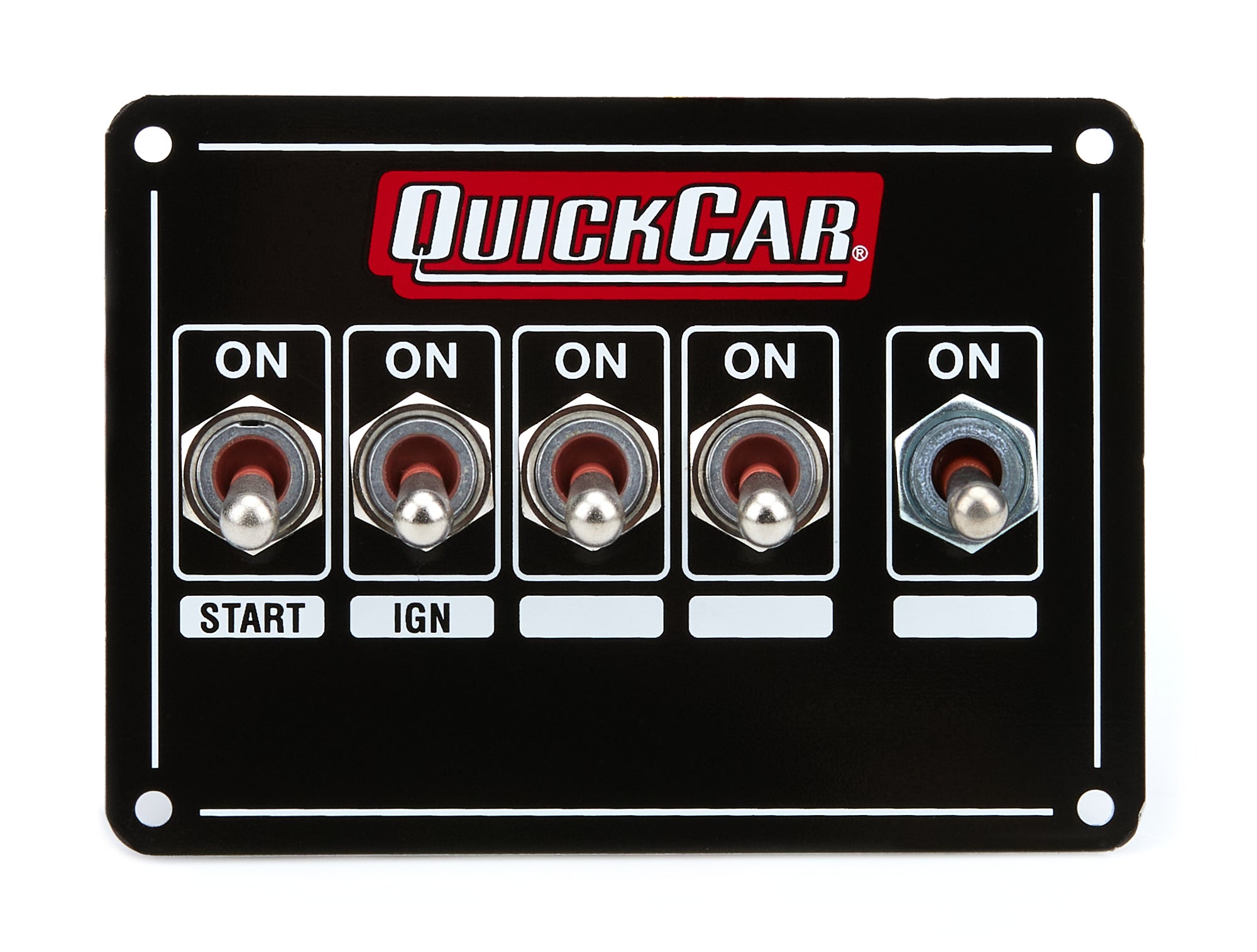 QuickCar Racing Products QRP50-7713 Dual Ignition Panel with X-Over and Three-Wheel Brake Harness
