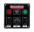 QuickCar Racing Products QRP50-822 Dash Mount Switch Panel with Indicator Lights and Toggle Switches