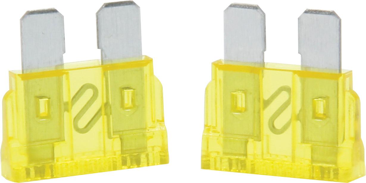 QuickCar Racing Products 50-920 20 Amp ATC Fuse Set of 5, Yellow
