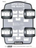 QuickCar Racing Products 51-215 After Race Tire Setup Forms, 50 Sheet Pack
