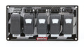 Quickcar Racing Products QRP52-164 Ignition Panel with Rocker Switches, Fuses, and Lights, 7 x 3.5 Inches