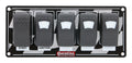QuickCar Racing Products QRP52-166 Ignition Panel with Rocker Switches and Indicator Lights, 7 x 3 Inches Dash Mount