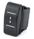 QUICKCAR RACING PRODUCTS 52-402 Momentary Rocker Switch 12V Black Plastic