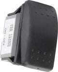 QUICKCAR RACING PRODUCTS QRP52-510 Rocker Switch Momentary Start, 12V, Black Plastic