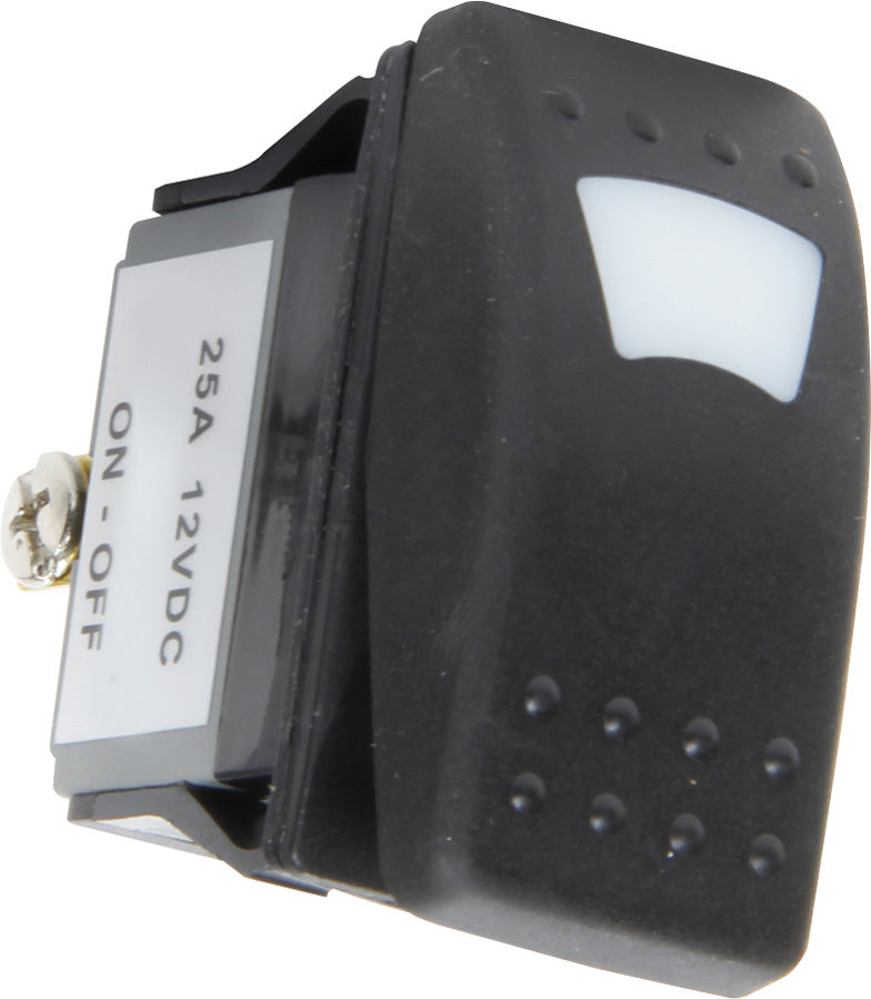 QUICKCAR RACING PRODUCTS 52-602 Lighted On/Off Rocker Switch for 12V Systems, Blue Illumination