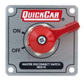 QUICKCAR RACING PRODUCTS MDS10 Rotary Panel Mount Battery Disconnect Switch 250 Amps 12V Silver