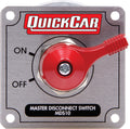 QUICKCAR RACING PRODUCTS Master Disconnect High Amp 4 Post Panel Mount Rotary Switch 250 Amps 12V Aluminum Silver