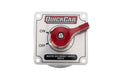 QUICKCAR Racing Products Master Disconnect 55-024 Rotary Switch, 250 Amp, 12V, Panel Mount, Aluminum, Silver Finish