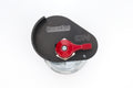QuickCar Racing Products Master Disconnect 55-050 Rotary Panel Mount Switch, 250 Amp, 12V, 2-Post Aluminum On/Off Panel Black