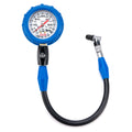QuickCar Racing Products QRP56-061 Tire Pressure Gauge, 0-60 PSI, Analog, 2.5-Inch Diameter, Liquid Filled, White Dial, 1 PSI Increments