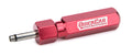 QUICKCAR Racing Products Aluminum Valve Stem Core Tool 0.12 Inch Diameter Red Anodized