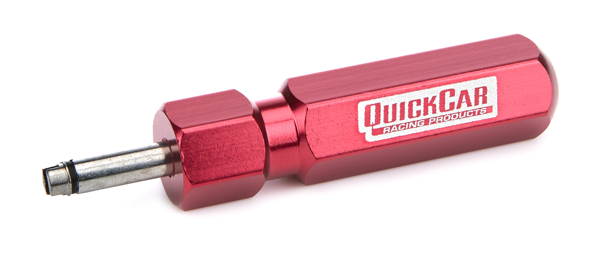 QUICKCAR Racing Products Aluminum Valve Stem Core Tool 0.12 Inch Diameter Red Anodized