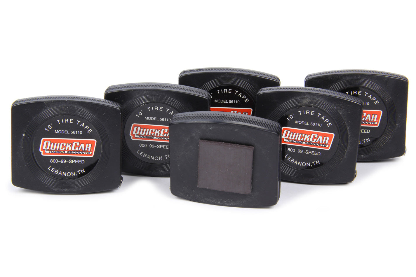 QUICKCAR RACING PRODUCTS 56-112 Stagger Tape Hawk 6 Pack, 10 ft Length, 0.25 in Width, Magnetic Back, Inch Measurement