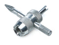 QUICKCAR RACING PRODUCTS Valve Stem Core Remover  Knurled Steel, Zinc Plated