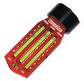 QuickCar Racing Products 56-836 Caster and Camber Gauge with Ford Spindle Adapter, Red Anodized