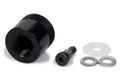 QUICKCAR RACING PRODUCTS 56-843 Caster and Camber Gauge Adapter for Ford Big Spindle, 5/16-18 to 3/4-16 Thread, Aluminum Black Powder Coat