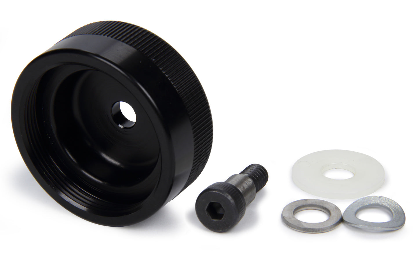 QuickCar Racing Products Caster Camber Gauge Adapter Wide 5 1.813-16 Thread Aluminum Black