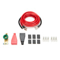 QUICKCAR RACING PRODUCTS Battery Cable Kit 2 Gauge, 15 ft Red and 2 ft Black with Top Mount Terminals