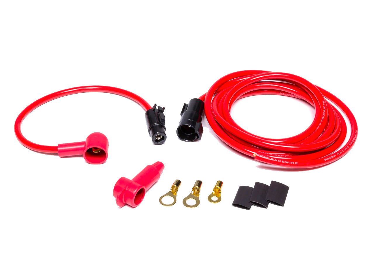 QuickCar Racing Products Alternator Wire Kit Weatherproof with 9 ft Waterproof Cable and Terminals