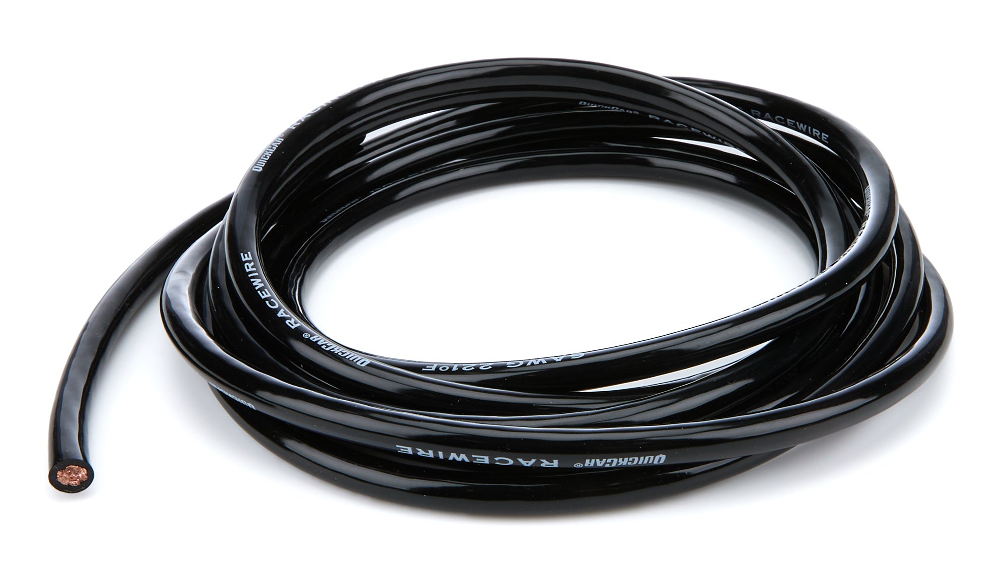 QuickCar Racing Products QRP57-2701 6 Gauge Black Battery Cable, 10 Feet Copper Wire