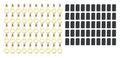 QUICKCAR RACING PRODUCTS 57-460-50 Ring Terminal for 18-22 Gauge Wire, 1/4 Inch Hole, Copper, Heat Shrink, Pack of 50