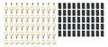 QUICKCAR RACING PRODUCTS Ring Terminal 57-461-50 for 22-18 Gauge Wire, 5/16 Inch Hole, Copper, Heat Shrink, Pack of 50